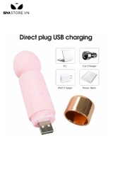 SMT3557 - Chày rung mini sạc điện USB có 10 chế độ dài 10.7cm