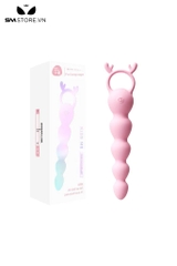 SMT3558 - Anal bead ngụy trang tai hưu silicon mềm dài 154mm