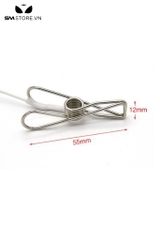 SMT3562 - Kẹp ti rung và kích điện mix kèm bóng kim loại dài 55mm