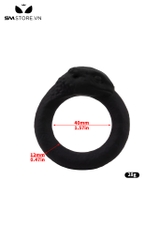 SMT3594 - Vòng đeo cu silicon ngụy trang thằn lằn đường kính 40mm