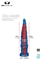 SMT3660 - Long anal có xúc tu bạch tuộc silicon co giãn và 3 kích cỡ