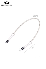 SMT3627 - Kẹp ti hình chữ U có nút chỉnh có dây bi liền bằng kim loại
