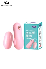 SMT3632 - Trứng rung có dây giá rẻ hình con gấu bằng nhựa dài 9cm
