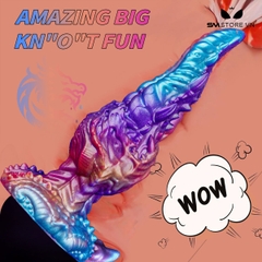 SMT3639 - Cu giả monster có gai silicon khổng lồ bao quanh dài 21cm
