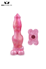 SMT3645 - Dương vật giả rỗng ruột tăng thêm 4cm silicon co giãn