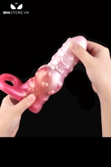 SMT3646 - Cu giả rỗng ruột monster khủng lồ có bi nổi dài 18.2cm