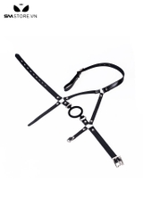 SMT3696 - Đồ chơi bịt miệng ring gag silicon có dây đeo vòng qua đầu
