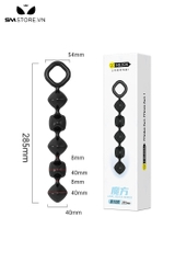 SMT3717 - Anal bead với 5 tầng hình thoi nhọn có tay cầm dài 285mm