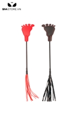 SMT3757 - Roi da tính yêu hình bàn chân với tua rua ở tay cầm dài 45cm