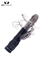 SMT3776 -  Máy rung đầu dương vật với nhánh con cá voi dài 23cm