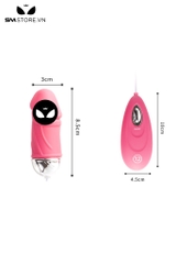 SMT3790 - Trứng rung có dây ngụy trang dương vật giả dài 8.5cm