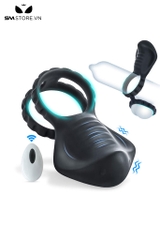 SMT3797 - Vòng rung dương vật ngụy trang đầu rắn hổ mang có 10 chế độ