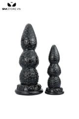 SMT3824 - Anal bead 3 tầng dính tường kết cấu như xúc tu dài 20 và 31cm