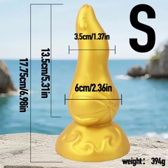 SMT3841 - Dương vật giả ngụy trang con hải cẩu silicon đế dính tường