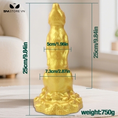 SMT3844 - Dương vật giả hình con hải cẩu biển dài 25cm đế gắn tường
