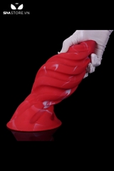 SMT3849 - Đồ chơi hậu môn huge anal silicon xoắn ốc dài 16 19 22 và 25cm