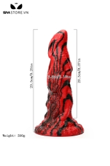 SMT3892 - Dương vật giả khủng lồ đế dính tường dài 23.5cm silicon