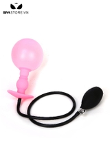 SMT3951 - Đồ chơi hậu môn anal pump dạ quang thiết kế 3 tầng silicon