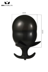 SMT3952 - Anal pump silicon co giãn hình cánh hoa ôm thân dài 9.8cm