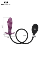 SMT3955 - Anal pump với dương vật giả trong suốt silicon mềm dài 11cm