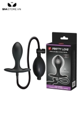 SMT3958 - Anal pump Pretty Love silicon có bóng inox ở giữa dài 91mm