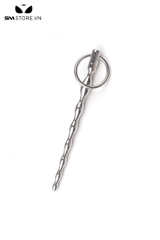SMT396 - Souding inox thiết kế 7 hình thoi dài 13cm gắn khuyên