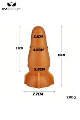SMT3987 - Đồ chơi hậu môn ngụy trang hình tên lửa silicon dài 15cm