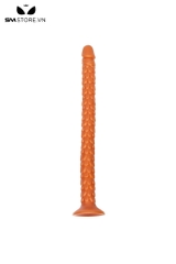 SMT3996 - Long anal silicon đàn hồi vảy cá dài 50cm đế gắn tường