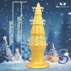 SMT4028 - Long anal thiết kế tầng hình cây thông dài 16 21 và 28cm