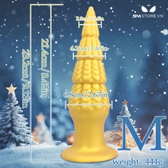 SMT4028 - Long anal thiết kế tầng hình cây thông dài 16 21 và 28cm
