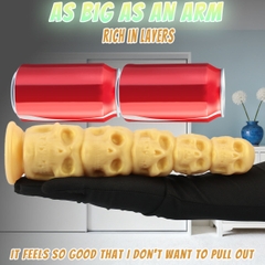 SMT4031 - Anal beads thiết kế 5 tầng hình đầu mặt quỷ có 2 size