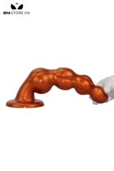 SMT4032 - Long anal với chuỗi 4 tầng hạt đế dính tường có 3 kích cỡ