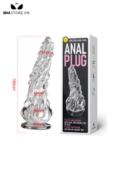 SMT4043 - Đồ chơi hậu môn anal huge xoắn ốc có bi nổi quanh và 2 size