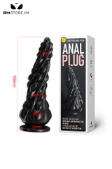 SMT4043 - Đồ chơi hậu môn anal huge xoắn ốc có bi nổi quanh và 2 size