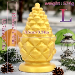 SMT4048 - Anal huge quả thông thuôn nhỏ hình giọt nước đế gắn tường