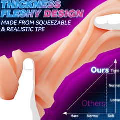 SMT4074 - Cốc thủ dâm rung thụt xoay với bộ 3 món âm đạo, miệng, hậu môn