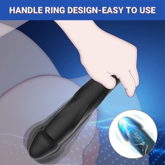 SMT4130 - Máy rung đầu dương vật silicon có 10 chế độ bằng silicon