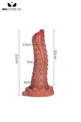 SMT4165 - Chim giả có xúc tu bạch tuộc ngụy trang rắn hổ mang dài 22cm