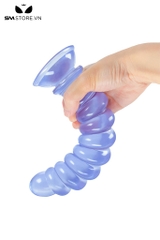 SMT4187 - Anal long thiết kế hình lò xo đế dính tường dài 22.8cm