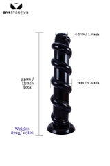 SMT4188 - Đồ chơi hậu môn siêu dài anal long xoắn ốc nổi 33cm