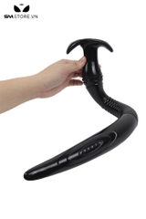 SMT4192 - Long anal với phần đế cong silicon mềm có bi nổi dài 54cm