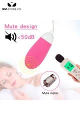 SMT4209 - Trứng rung silicon không dây điều khiển từ xa và 10 tần số