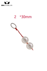 SMT4227 - Anal beads dạng chuỗi ngọc trai đường kính 3cm với dây co giãn