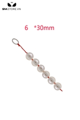 SMT4227 - Anal beads dạng chuỗi ngọc trai đường kính 3cm với dây co giãn