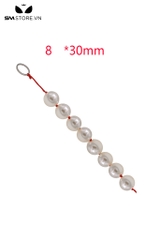 SMT4227 - Anal beads dạng chuỗi ngọc trai đường kính 3cm với dây co giãn