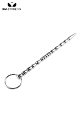 SMT4236 - Sounding thông lỗ tiểu inox với chuỗi hạt móc tròn dài 208mm