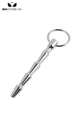 SMT4252 - Đồ chơi niệu đạo inox cao cấp với thân gợn sóng dài 12cm