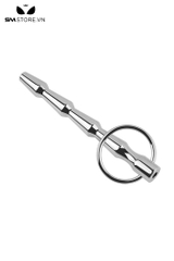 SMT4252 - Đồ chơi niệu đạo inox cao cấp với thân gợn sóng dài 12cm
