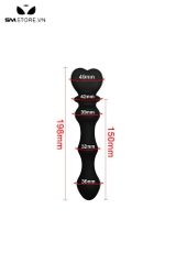 SMT4276 - Đồ chơi hậu môn anal beads với 4 tầng hạt với phần đuôi chặn