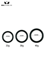 SMT4294 - Vòng đeo cu inox dạng nhẫn tròn trơn dài 40 45 và 50mm